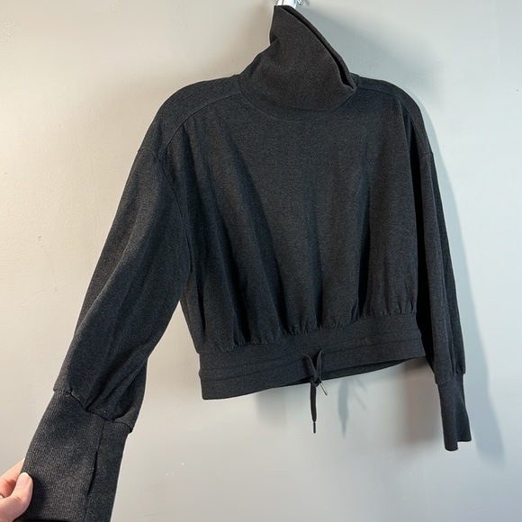 Sweaty Betty Womens Melody Luxe Fleece Pullover Medium High Roll Neck Sweater - Picture 3 of 15